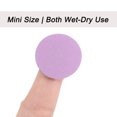 thumbnail image 3 of Unique Bargains 25 Pack 1-Inch Purple Sanding Discs 3000 Grits Hook & Loop Professional Aluminum Oxide Sandpaper Mini Size, 3 of 5