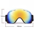 thumbnail image 3 of Motorcycle Goggles Motorbike Goggles Vintage Scooter Dust Glasses for Cycling Riding Climbing Skiing, 3 of 9