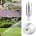 thumbnail image 1 of Stainless Steel High-pressure Car Washer Nozzle with 360° Rotation and Adjustable Caliber, 1 of 8