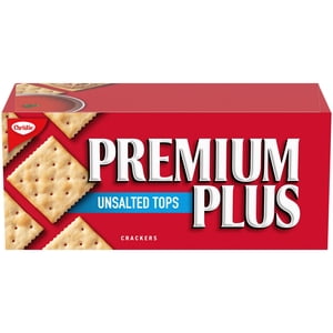 Premium Plus Unsalted Tops Crackers