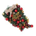 thumbnail image 3 of Door Upside Down Tree, Fade Resistant Christmas Door Ornament Artificial Reusable Handcrafted  For Wall For Fireplace, 3 of 8