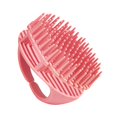 thumbnail image 4 of Milaget Brosse de Massage Ronde pour Cheveux et Cuir Chevelu, Bain, Multifonction, Utilisation Humide et Sèche, Massage, Rose, 4 of 9