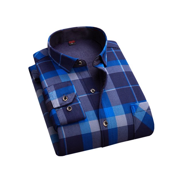 LUXUR T-shirt pour Homme à Boutons, T-shirt à Col à Revers, Hauts Coupe Régulière, Blouse à Col Rabattu, Chemises d'Hiver 607 TG