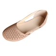 thumbnail image 1 of XZNGL Chaussures pour Femme Chaussures pour Femme Sandales Décontractées d'Été Mode Sandales Décontractées Plates Couleur Unie Chaussures à Oeillets, 1 of 4