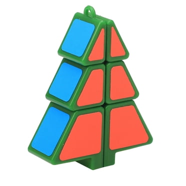 Riforla Puzzle Xmas Puzzle Ultra-Smooth Cube 1X2X3 Cube Gifts Tree Christmas Education Education Green