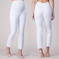 thumbnail image 2 of Pure cotton breathable and comfortable adjustable high elastic maternity pants casual suit pants, 2 of 5