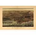 thumbnail image 1 of 1892 Chicago Map Poster Print by N. Harbick (20 x 28), 1 of 1