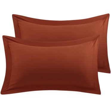 Unique Bargains Taies d'Oreiller Douces en Microfibre 1800 Sans Fermeture Éclair