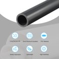 thumbnail image 3 of Uxcell Rigid Round Pipe Black High Impact for Water Pipe 0.61 x 0.79", 3 of 6