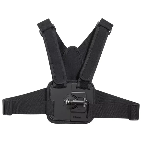 Ulanzi CM028 Chest Mount Harness Strap Holder Clip – Hands-Free Action Camera Mount for GoPro & Smartphones