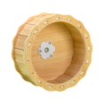 thumbnail image 3 of GROWTH TANK Roues de Course pour Hamster Jouets d'Exercice en Bois Silencieux Roue d'Exercice pour Gerbille 16.5cm, 3 of 9