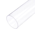 thumbnail image 1 of Unique Bargains 2 Pcs Tuyau Rigide en PVC Transparent 36mm ID x 38mm x 0.5m Tube Rond, 1 of 5