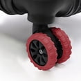thumbnail image 4 of 4Pcs Luggage Wheel Covers, Suitcase Wheels Cover, Luggage Wheel Protector, Carry-on Luggage Caster Silicone Cover, Luggage Spinner Wheels Silicone Case with Wear-resistant, Anti-noise（Red), 4 of 6