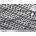 thumbnail image 2 of Soimoi Poly Crepe Fabric Ethnic Block Decor Fabric Printed Yard 52 Inch Wide, 2 of 2