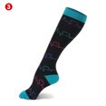 thumbnail image 3 of CAROOTU Compression Socks for Women & Men Circulation-Compression Socks 20-30 mmHg for Running Sport Nurse, 3 of 7