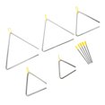 thumbnail image 2 of 5 Ensembles d'Instruments de Musique Triangulaires, Instrument de Percussion, Cloche Triangulaire avec Percussions pour Enfants, 2 of 9