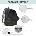 thumbnail image 5 of Scientific Formula School Backpack, Experiment Design, Biology Student School Bag, Science Classroom Travel Daypack, 5 of 5