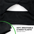 thumbnail image 3 of Lady Jeneva Women Posture Corrector Chest Support X strap - Black, 3 of 8
