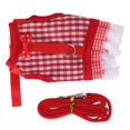 thumbnail image 4 of Small Pet  Vest Leash, Breathable Small Pet  Vest Durable Small Animal Traction Rope  Walking Vest Harness With  Buckle, 4 of 8