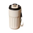 thumbnail image 1 of kurtrusly Coffee Thermos With Temperature Display Coffee Fresh And Hot All Day Long Easy To Clean Stainless White black, 1 of 6