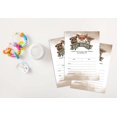thumbnail image 4 of Inkdotpot 30 Fill In StyleBaby Shower Invitation Cards Fox Jungle Animals Blank Invites, 4 of 7