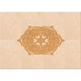 thumbnail image 1 of Ahgly Company Tapis Rectangulaire Orange Lavable en Machine, 2 Pieds x 3 Pieds, 1 of 7