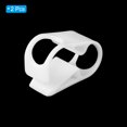 thumbnail image 3 of Uxcell Plastic Tube Tubing Clamps, 2Pcs 3/4" - 1" Tube OD Adjustable Precise Flow Control Hose Clamp White, 3 of 6