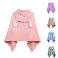 thumbnail image 4 of 2025 Garçons Filles Peignoir à Capuche Peignoir en Flanelle Doux Imprimé Peignoir Tendance 7-14 Ans Café, 4 of 4