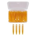thumbnail image 2 of 60Pcs Interdental Brush, Practical Slim Braces Cleaner With PP Handle For Adults Children Orthod, 2 of 8