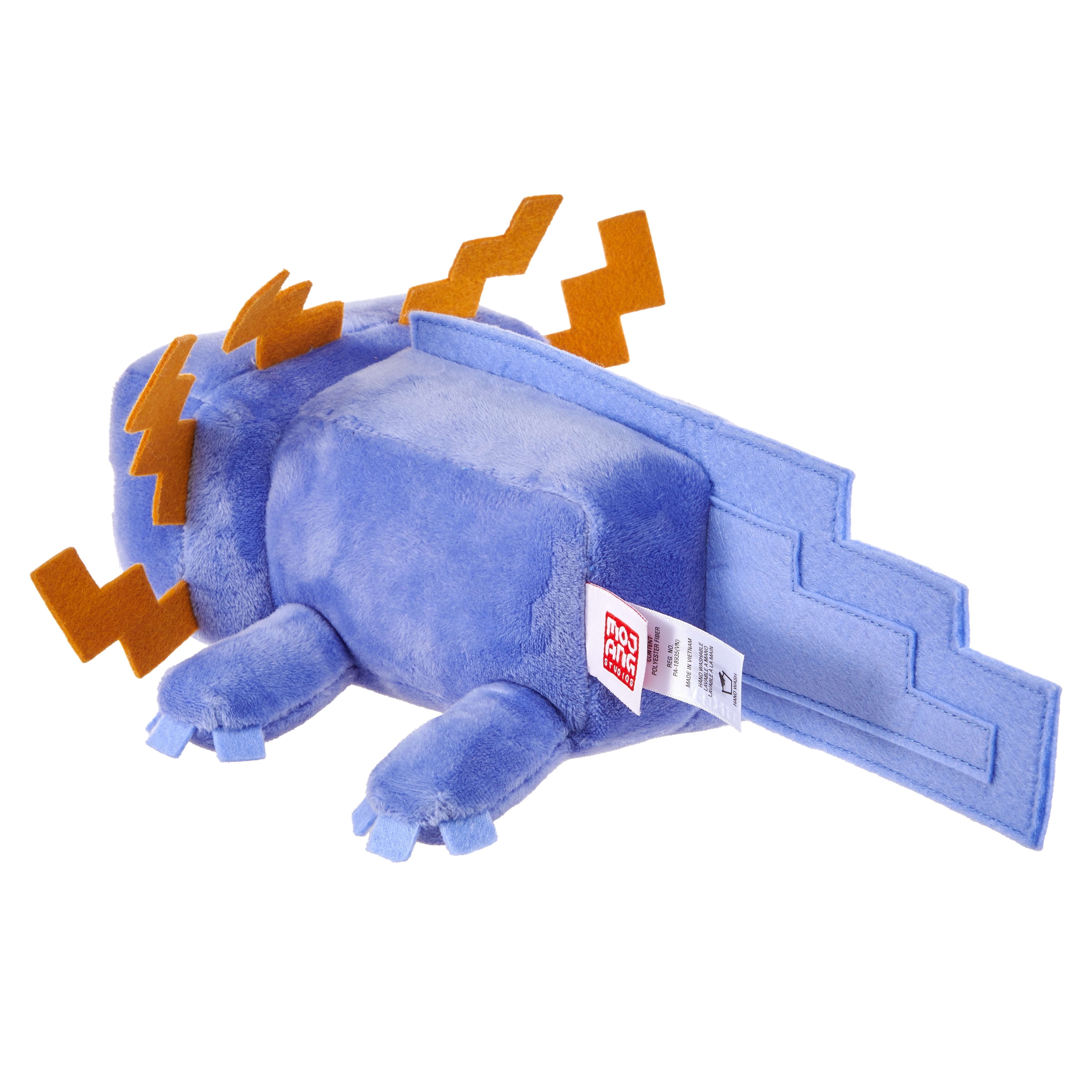 Minecraft Peluche de base 20,32 cm Axolotl bleu, de collection