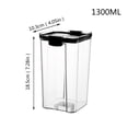 thumbnail image 3 of SIfdSeng Reusable Snack Containers with Lids Kitchen Storage Box Sealed Food Preservation Preservation Container Storage Tank Grains Sealed Can Zero-Waste Snack Reusable Containers, 3 of 3