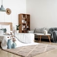 thumbnail image 1 of ECARPET Geometric Indoor Frieze Area Rug, Ultra Soft & Plush Lova Collection, 1 of 9