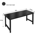 thumbnail image 5 of NSdirectModern Computer Desk 63 inch Large Office Desk Writing Study Table for Home Office Desk Workstation Wide Metal Sturdy Frame Thicker Steel Legs Black., 5 of 5