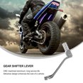 thumbnail image 2 of KAKOWELY motorcycle shift lever Motorcycle Gear Shift Arm Gear Shift Pedal Replacement Motorcycles Gear Shift Lever Kit Motorcycle Shifter Pedal for Shifting Riding Accessories, 2 of 4