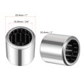 thumbnail image 2 of Unique Bargains 3/4x1x1" Needle Roller Bearings Full Complement Drawn Cup Steel Silver Tone 2pcs, 2 of 4