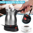 thumbnail image 4 of Turkish Coffee Maker, Kettle Coffee Machine Ergonomic Anti Scald Handle Non Slip Base Multifunctional US Plug 110V  for Hotel, 4 of 8