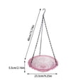 thumbnail image 2 of Bain d'Oiseaux Suspendu Bol de Bain d'Oiseaux Extérieur pour Jardin Patio, 2 of 3