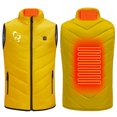 thumbnail image 2 of Zwiiyzr 2025 Heated Jacket for Boys Girls Usb Intelligent Constant Temperature Heated Windproof Plus Size Coat for Children Winter 2 Heated Jacket Coat Yellow, 2 of 9