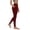 Wine, variant on Slim Yaga Women Pants Casual High Waisted Trousers with Pockets for Yoga, Running, Workout