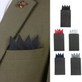 thumbnail image 3 of Pocket Square Fashion Decorative Pocket Handkerchief Suit Handkerchief for Men, 3 of 6