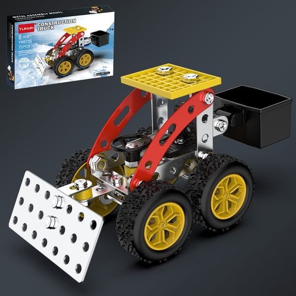 LSLJS Ensembles de Modèles de Chasse-Neige en Métal Jouets de Construction STIM Ensembles de Voitures Miniatures pour Garçons 8-12 Ensemble de Construction Voiture Blocs de Construction en Métal pour Enfants Garçons 8 9 10 11 12-16 Ans Jouets pour Enfants