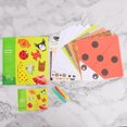 thumbnail image 3 of Ensemble de Papier Origami pour Enfants : Trousse de Projet Artistique d'Animaux Colorés et Vifs, Ensemble de Papier Pliable, 3 of 7