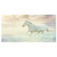 thumbnail image 2 of Fantasy White Horse - Animal Canvas Art Print, 2 of 3