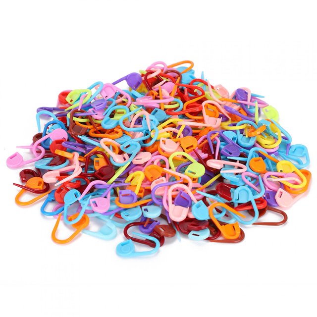 Plastic Small Stitch Markers, Knitting Markers, 600Pcs For Crocheting Weaving Knitting Handicrafts