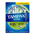 thumbnail image 3 of Tampax Pearl Tampons, with LeakGuard Braid, Super Absorbency, Unscented 18 count, 3 of 23