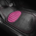 thumbnail image 3 of FH Group Solid Black Heavy Duty Floor Mats from FH Group for Auto Car w/ Free Dash Mat, 3 of 6