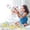 Rose, variante sur YANGHONGY Ensemble de Jouets Musicaux Cloche Hochet Trompette Secoueur Instrument d'Apprentissage Précoce pour Bébés Sûr Plastique ABS Cadeau Nouveau-Né pour Garçons et Filles