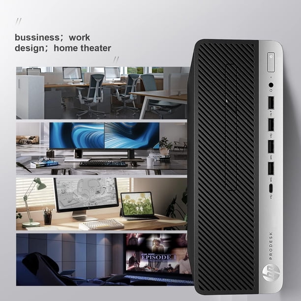 HP SFF Desktop Computer | Intel Core i5 Processor | 8GB DDR4 RAM
