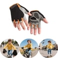 thumbnail image 2 of Kids Half Finger Sports Gloves for Outdoor Cycling Exercise Riding Biking Climbing and Active Play, 2 of 3
