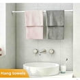 thumbnail image 4 of Tringle à Rideaux Télescopique en Acier Inoxydable à Tension / Tringle de Douche Réglable Sans Perçage pour Salle de Bain / Barre de Soutien Rétractable pour Séchage des Vêtements pour l'Organisation de la Maison et l'Économie d'Espace, 4 of 9